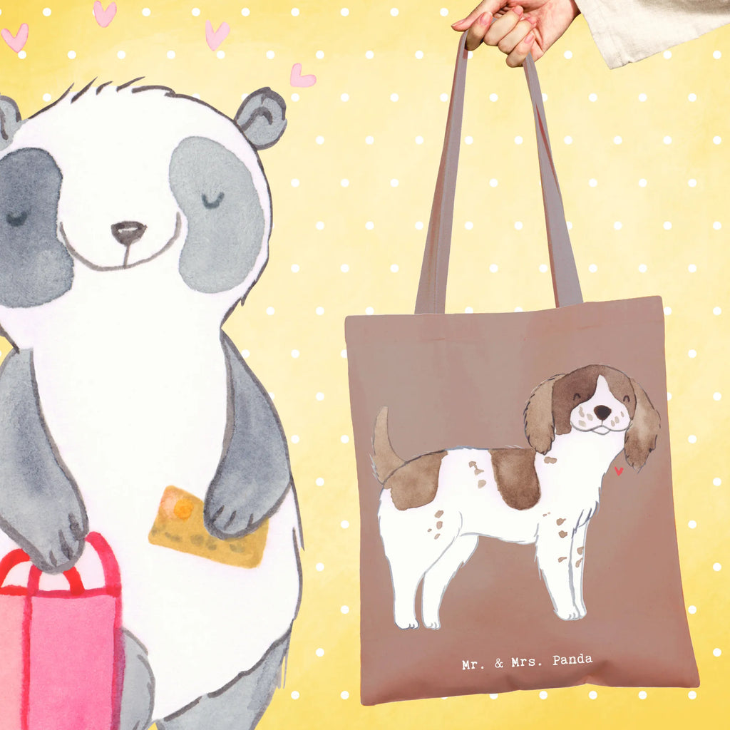 Tote bag English Springer Spaniel Moment cloth bag, shopper, shoulder bag, jute bag, bag, cotton bag, Carrier bag, shopping bag, pouch, Dog, dog breed, purebred dog, dog owner, gift, animal lover, giving, puppy