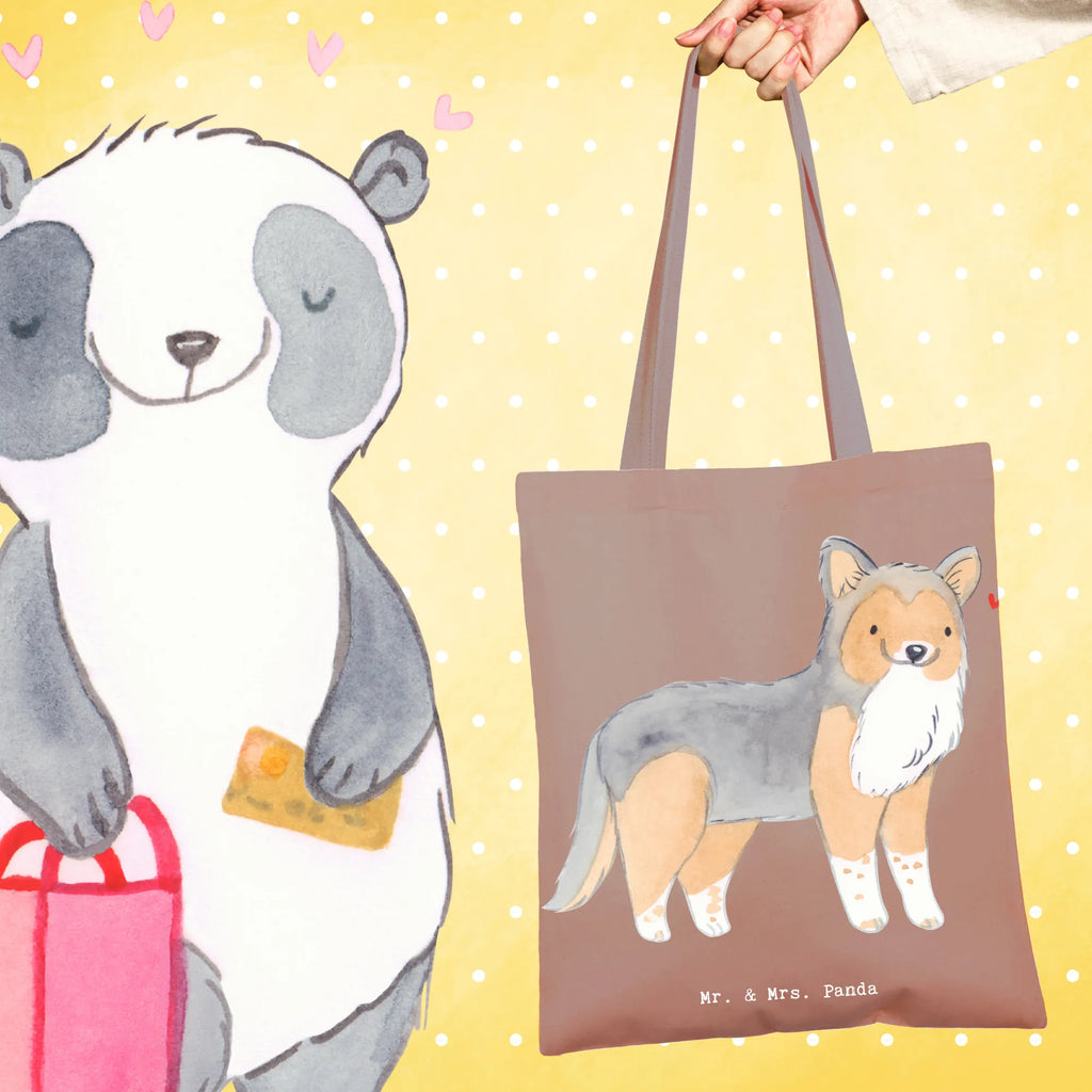 Torba Owczarek szetlandzki Ratownik Tragetasche, Einkaufstasche, Tasche, Jutetasche, Jutebeutel, Einkaufstüte, Stofftasche, Schultertasche, Beutel, Umhängetasche, Strandtasche, Badetasche, Beuteltasche, Stoffbeutel, Laptoptasche, Shopper, Hund, Hunderasse, Rassehund, Hundebesitzer, Geschenk, Tierfreund, Schenken, Welpe, Sheltie, Shetland Sheepdog