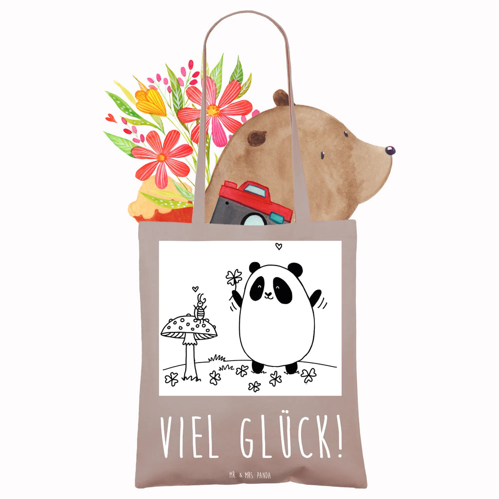 Tragetasche Panda Glück Einkaufstüte, Badetasche, Laptoptasche, Beuteltasche, Schultertasche, Tasche, Umhängetasche, Strandtasche, Jutebeutel, Stoffbeutel, Stofftasche, Jutetasche, Beutel, Einkaufstasche, Tragetasche, Shopper