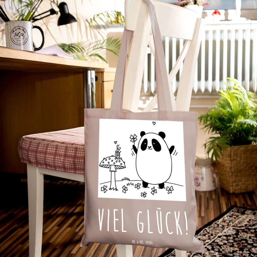 Tragetasche Panda Glück Einkaufstüte, Badetasche, Laptoptasche, Beuteltasche, Schultertasche, Tasche, Umhängetasche, Strandtasche, Jutebeutel, Stoffbeutel, Stofftasche, Jutetasche, Beutel, Einkaufstasche, Tragetasche, Shopper
