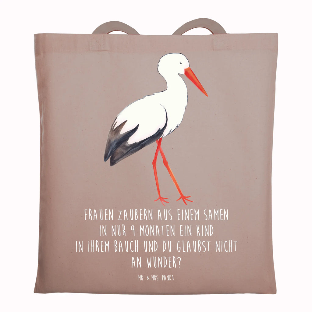 Tote bag Stork Stoffbeutel, Tasche, Laptoptasche, Badetasche, Jutetasche, Stofftasche, Beutel, Jutebeutel, Schultertasche, Beuteltasche, Strandtasche, Tragetasche, Einkaufstasche, Umhängetasche, Shopper, Einkaufstüte, Tiermotive, Gute Laune, lustige Sprüche, Tiere, Mutter werden, Schwangerschaft, Schwanger, Storch, Baby, Mütter, Störche, Mutter, Geburt, Babybauch