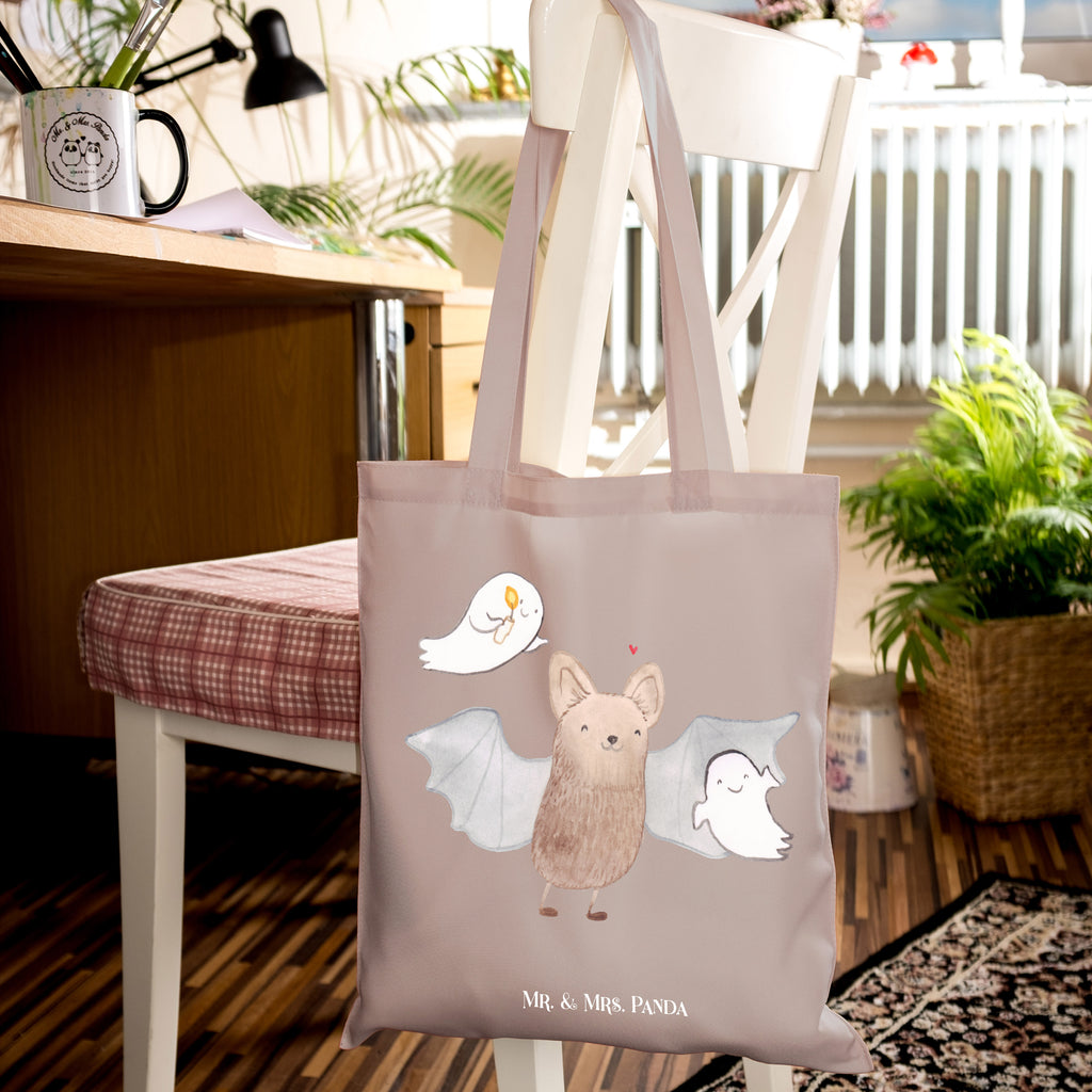 Tragetasche Fledermaus Gespenster Einkaufstasche, Schultertasche, Einkaufstüte, Shopper, Laptoptasche, Tragetasche, Stofftasche, Beuteltasche, Jutetasche, Jutebeutel, Strandtasche, Beutel, Umhängetasche, Badetasche, Tasche, Stoffbeutel, Halloween, Deko, Martinssingen, Dekoration, Geschenke, Schenken, Trick or Treat, Fledermaus, Süßes sonst gibt's saures, Gespenster, Halloween Deko
