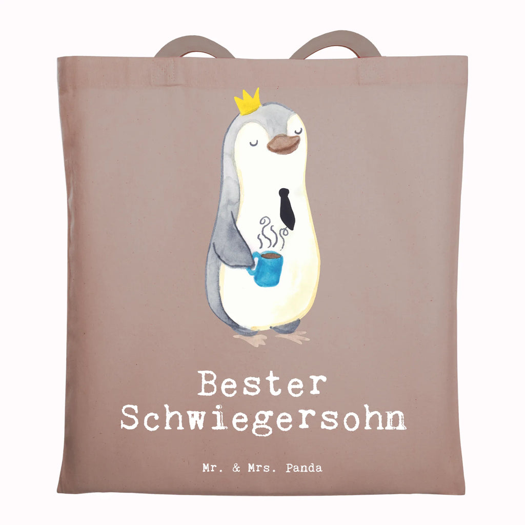 Torba pingwin Najlepszy zięć dla, Dziękuję, Prezent, Wręczyć, Urodziny, Prezent urodzinowy, Pomysł na prezent, Podziękować, Upominek, Sprawić radość, Tip na prezent