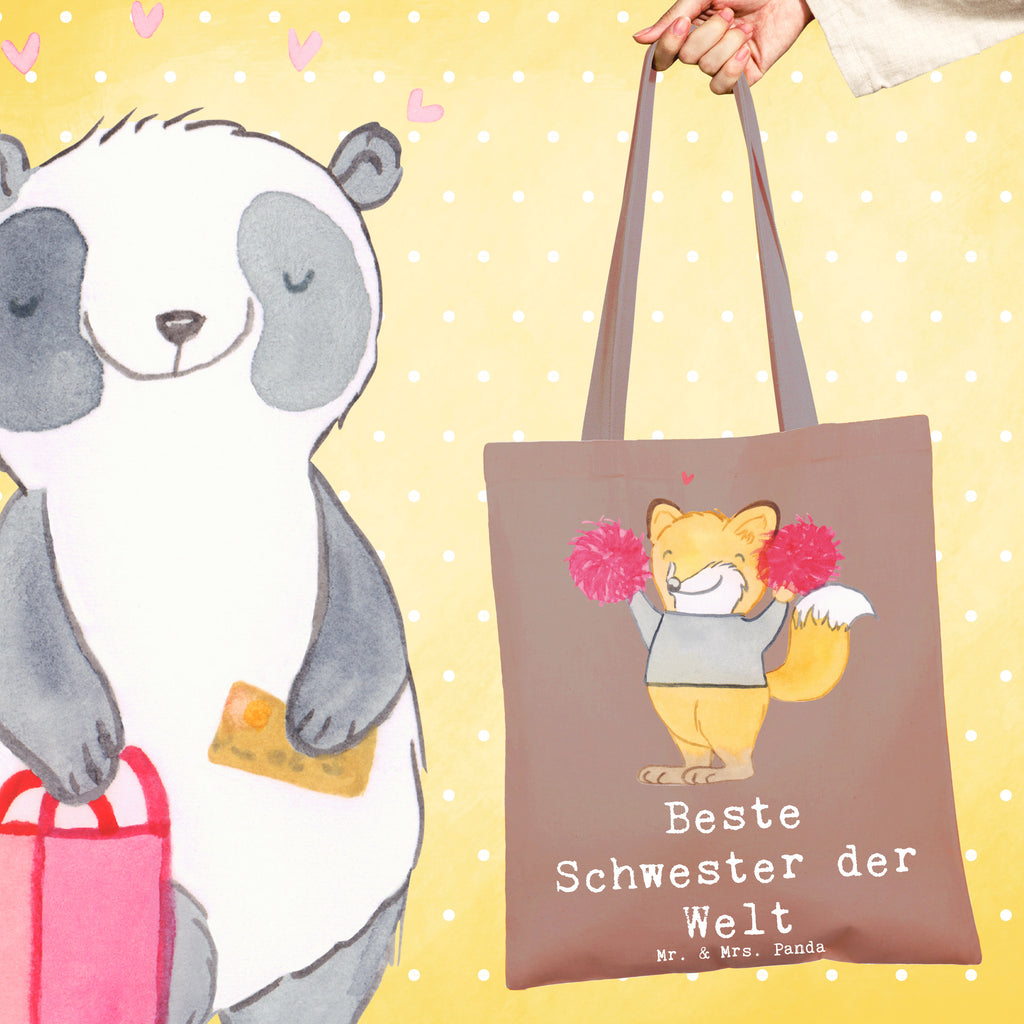 Tote bag Fox best sister in the world shopping bag, shoulder bag, cloth bag, pouch, cotton bag, jute bag, Carrier bag, bag, shopper, for, thank you, gift, giving, birthday, birthday present, gift idea, souvenir, make you happy, gift tip, Family, Trifle, Sister, Gift, Best, Sibling, Daughter