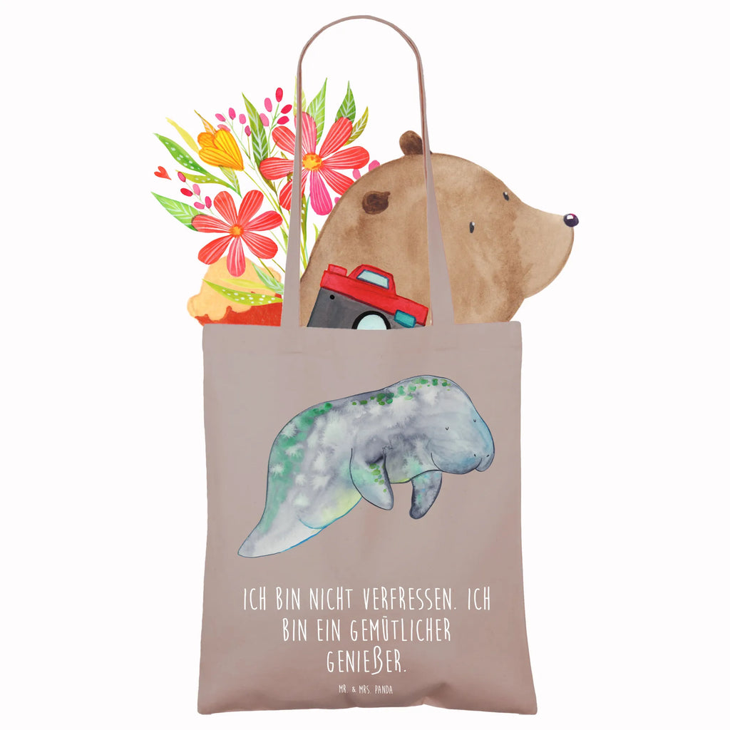 Tote bag manatee Relax cloth bag, pouch, cotton bag, shopper, jute bag, shopping bag, shoulder bag, bag, Carrier bag, Seafood, aquatic animals, ocean, sea, fish, shells, corals, reef, whale, narwhal, sea urchin, lobster, platypus, turtle, manatee, crocodile, orca, shrimp, gifts for seafood lovers, water world, underwater animals, underwater world, vacation, deep sea, seafood fans, gift ideas, seafood decoration, seafood posters, diet, losing weight, sweets, food, sugar, diet mania, manatees