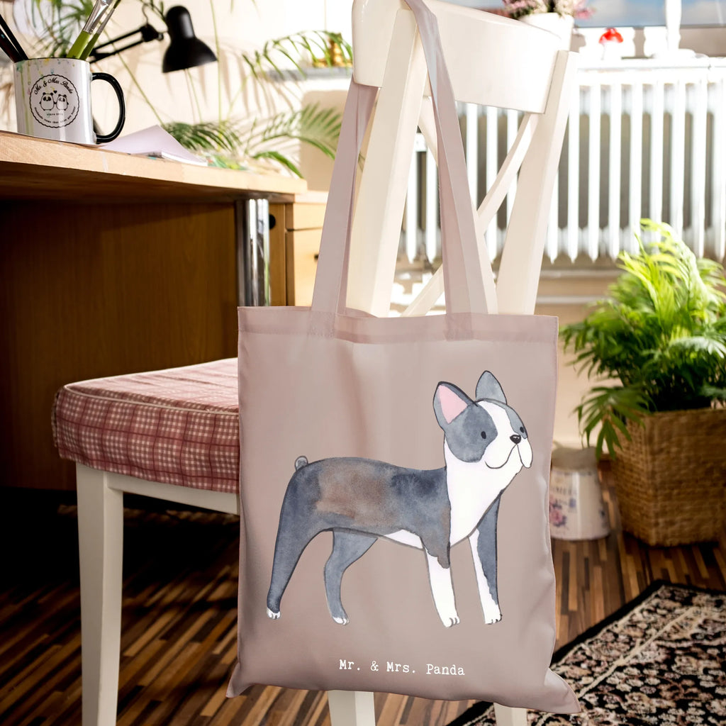 Tote bag Boston Terrier Moment Badetasche, Laptoptasche, Schultertasche, Tasche, Stofftasche, Strandtasche, Beutel, Stoffbeutel, Beuteltasche, Einkaufstasche, Jutetasche, Jutebeutel, Shopper, Tragetasche, Umhängetasche, Einkaufstüte, Hund, Hunderasse, Rassehund, Hundebesitzer, Geschenk, Tierfreund, Schenken, Welpe, Boston Terrier