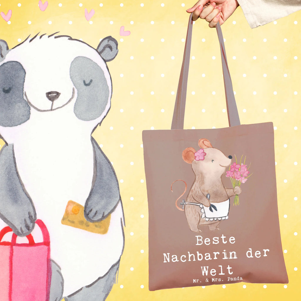 Tote bag Mouse Best neighbor in the world Strandtasche, Einkaufstüte, Badetasche, Tragetasche, Beuteltasche, Umhängetasche, Stoffbeutel, Jutebeutel, Beutel, Tasche, Einkaufstasche, Shopper, Jutetasche, Schultertasche, Laptoptasche, Stofftasche, für, Dankeschön, Geschenk, Schenken, Geburtstag, Geburtstagsgeschenk, Geschenkidee, Danke, Bedanken, Mitbringsel, Freude machen, Geschenktipp, Bewohnerin, Freundin, Nachbarn, Nachbarin, Nachbarschaft, Angrenzer, Freundschaft, Anwohnerin