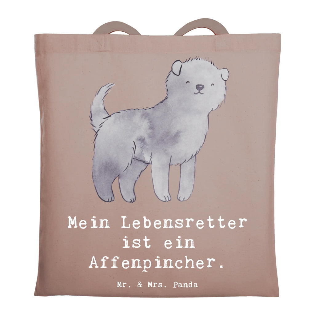 Tragetasche Affenpincher Lebensretter Stofftasche, Badetasche, Strandtasche, Shopper, Laptoptasche, Beuteltasche, Stoffbeutel, Jutebeutel, Jutetasche, Beutel, Einkaufstasche, Tasche, Umhängetasche, Schultertasche, Einkaufstüte, Tragetasche, Hund, Hunderasse, Rassehund, Hundebesitzer, Geschenk, Tierfreund, Schenken, Welpe, Affenpincher