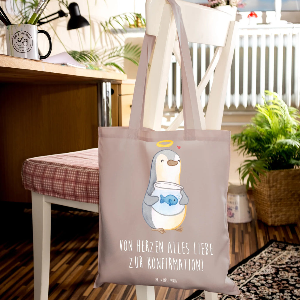Tote bag penguin Fish Tragetasche, Stofftasche, Stoffbeutel, Strandtasche, Tasche, Beutel, Schultertasche, Beuteltasche, Badetasche, Einkaufstasche, Laptoptasche, Jutetasche, Shopper, Einkaufstüte, Umhängetasche, Jutebeutel, Konfirmation, Kommunion, Jugendweihe, Konfirmation Geschenk, Fisch Deko, Vertrauen, Zuversicht, Fisch