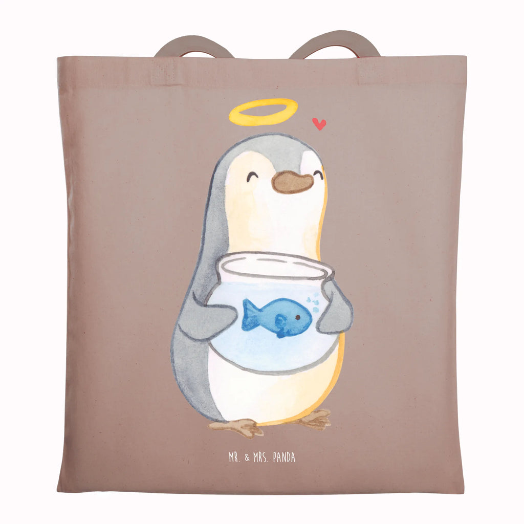 Tote bag penguin Fish Tragetasche, Stofftasche, Stoffbeutel, Strandtasche, Tasche, Beutel, Schultertasche, Beuteltasche, Badetasche, Einkaufstasche, Laptoptasche, Jutetasche, Shopper, Einkaufstüte, Umhängetasche, Jutebeutel, Konfirmation, Kommunion, Jugendweihe, Konfirmation Geschenk, Fisch Deko, Vertrauen, Zuversicht, Fisch