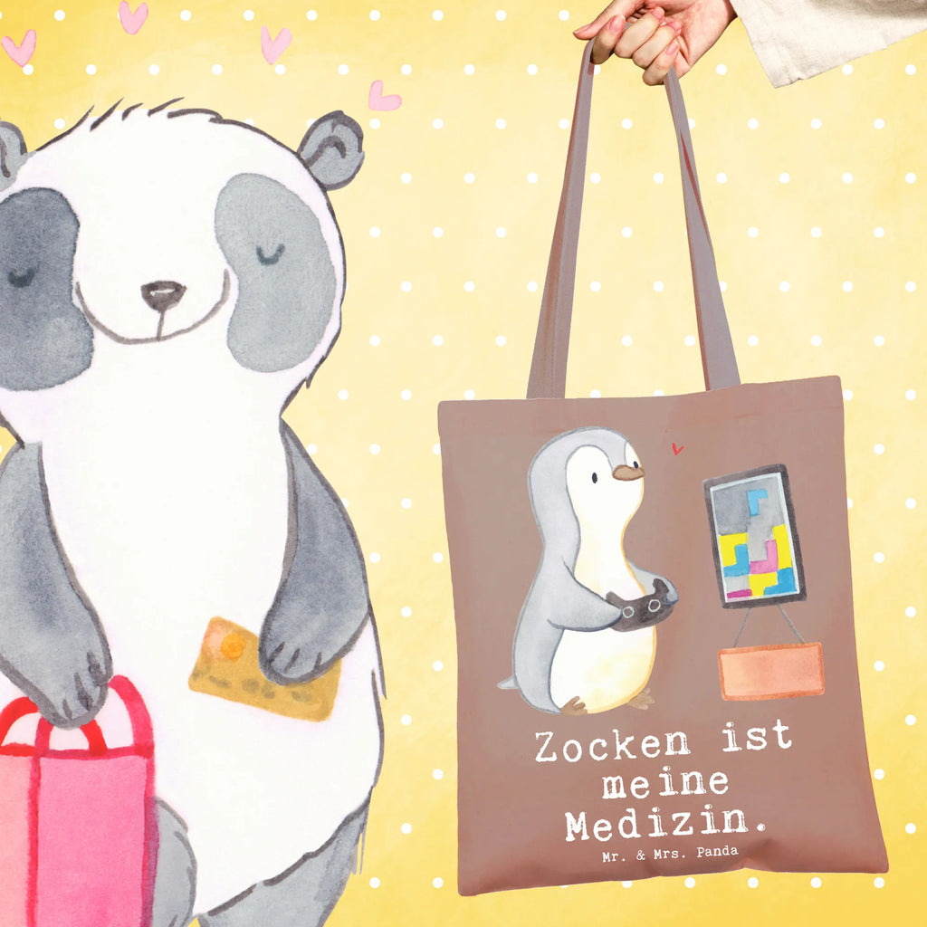 Torba pingwin grać Tasche, Schultertasche, Stofftasche, Jutetasche, Beuteltasche, Shopper, Laptoptasche, Jutebeutel, Stoffbeutel, Tragetasche, Einkaufstasche, Beutel, Badetasche, Einkaufstüte, Umhängetasche, Strandtasche, Geschenk, Sport, Sportart, Hobby, Schenken, Danke, Dankeschön, Auszeichnung, Gewinn, Sportler, Zocken, Videogames, Gaming, Videospiele