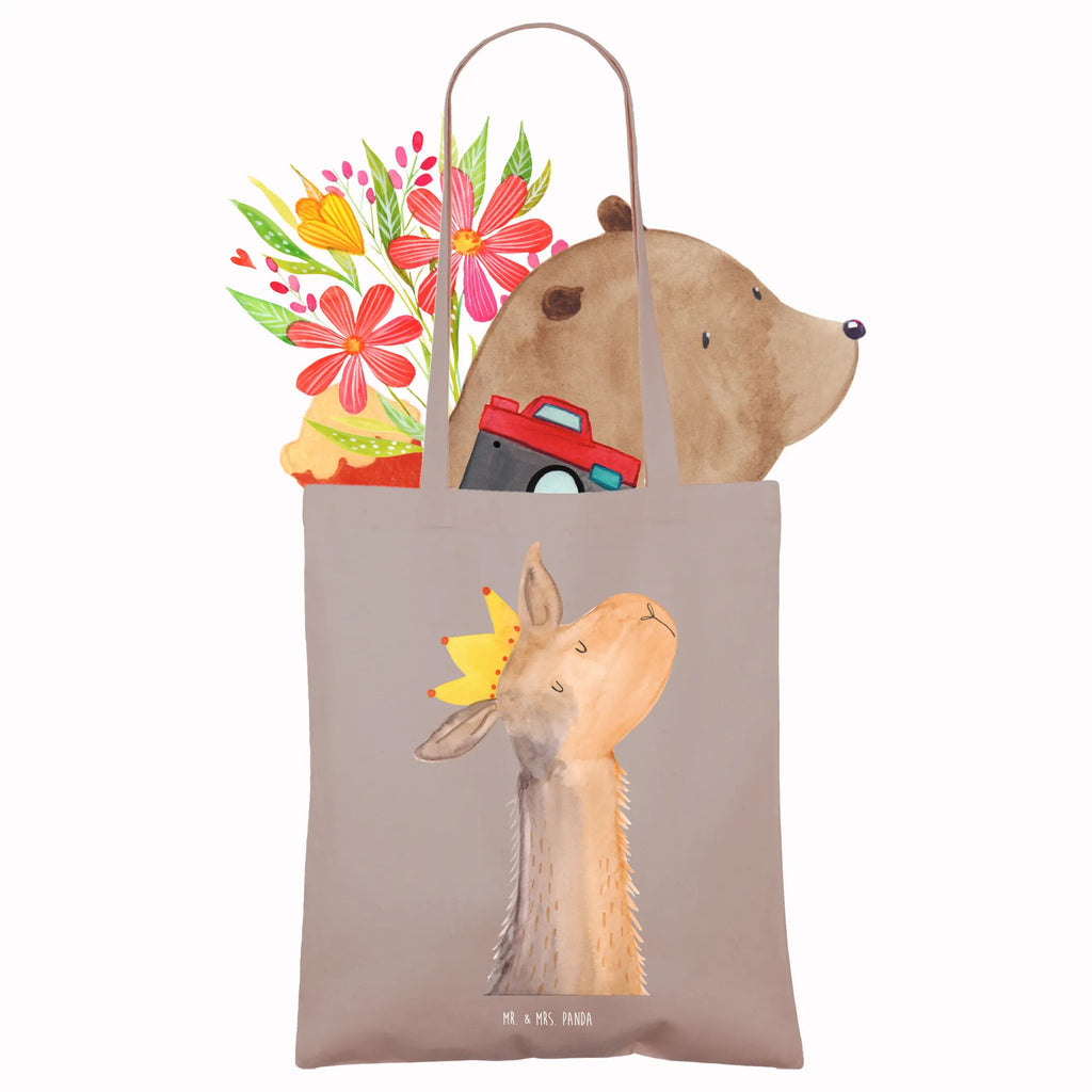 Tote bag llama head king cloth bag, shopper, shopping bag, bag, cotton bag, Carrier bag, jute bag, shoulder bag, pouch, Llama, llama, alpaca, trendy animal, high school graduation, dad, girlfriend, supervisor, mum, lamas, king, office colleague, lama, boss, colleague, queen
