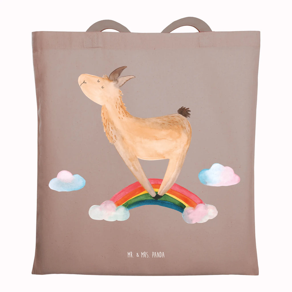 Tote bag lama rainbow shopping bag, shopper, bag, cotton bag, cloth bag, pouch, jute bag, shoulder bag, Carrier bag, Llama, llama, alpaca, trendy animal, Haters, Rainbow, Freedom, Self-employed, Lamas, Hobby, School, Outsider, Haters gonna hate, Cloud country, Abi, Lama