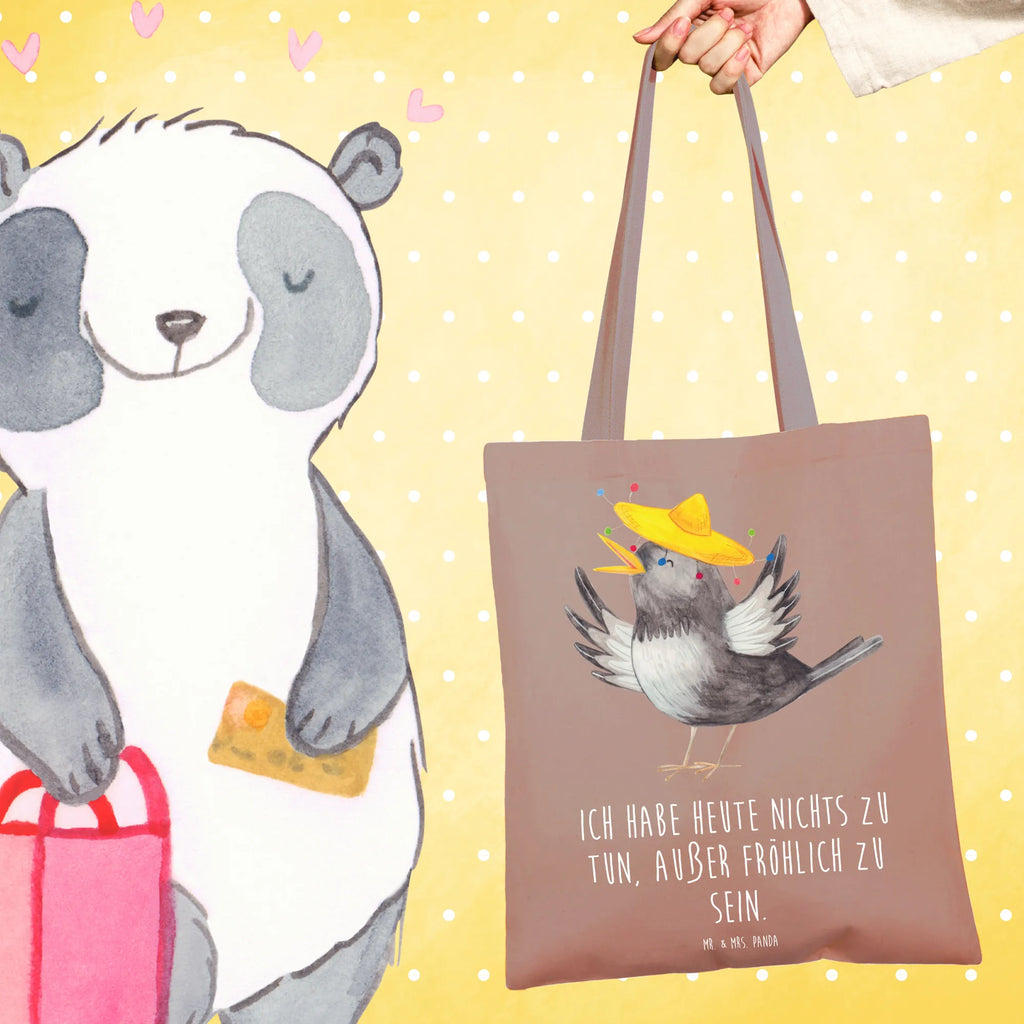 Tote bag Crow sombrero Tüte, Einkaufstüte, Beutel, uni tasche, Statementbeutel, Stofftasche, Strandtasche, Stoffbeutel, Jutetasche, bedruckte tasche, Alltagstasche, unitasche, Beuteltasche, baumwollbeutel, Einkaufsbeutel, Jutebeutel, Einkaufstasche, Schultertasche, Laptoptasche, Tasche, shopping tasche, Shopper, Henkeltasche, Badetasche, Leinentasche, Tragetasche, Baumwolltasche, tote bag, Umhängetasche, Schultasche, büchertasche, Gute Laune, Tiermotive, Tiere, lustige Sprüche, Vogel, Spruch positiv, froh, Vögel, glücklich sein, Glück Spruch, Elster, Rabe, Motivation, fröhlich sein
