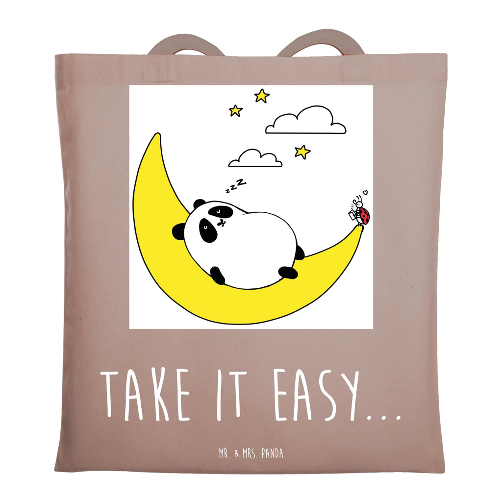 Tragetasche Easy & Peasy Take it Easy Laptoptasche, Umhängetasche, Schultertasche, Jutebeutel, Beutel, Tragetasche, Badetasche, Einkaufstasche, Jutetasche, Einkaufstüte, Tasche, Shopper, Strandtasche, Stoffbeutel, Stofftasche, Beuteltasche