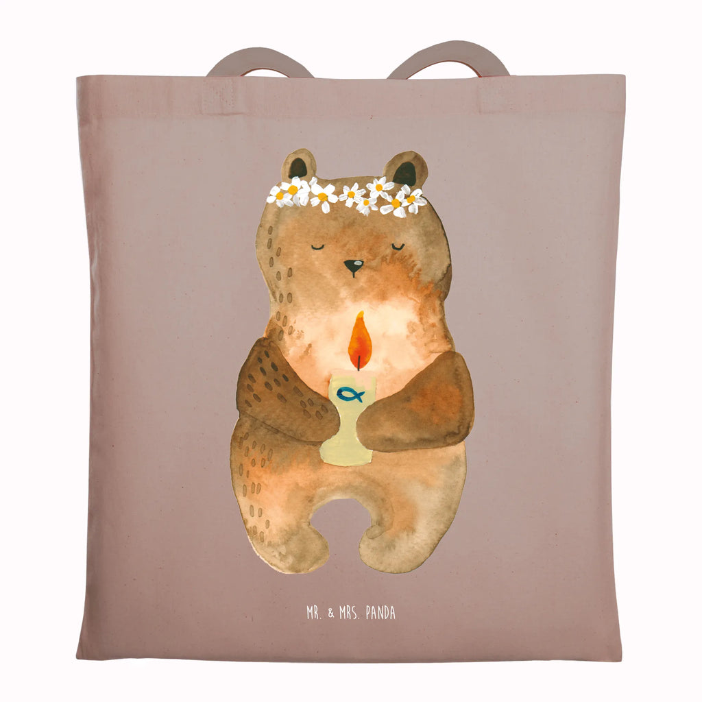 Torba Niedźwiedź Komunia Umhängetasche, Tragetasche, Badetasche, Stofftasche, Strandtasche, Tasche, Jutebeutel, Jutetasche, Einkaufstasche, Schultertasche, Stoffbeutel, Beuteltasche, Beutel, Einkaufstüte, Shopper, Laptoptasche, Bär, Teddy, Teddybär, Taufkerze, Kommunion, Gottes Segen, katholisch