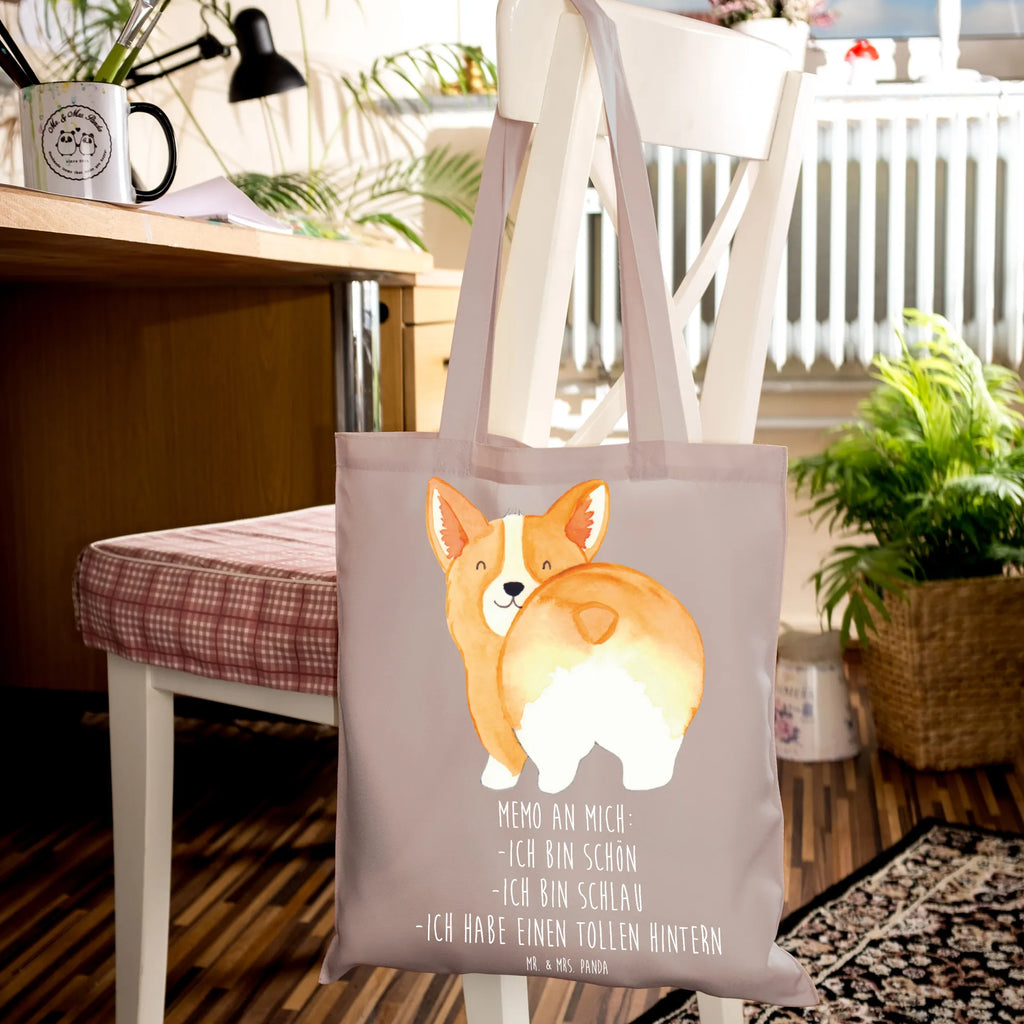 Tote bag corgi buttocks Schultertasche, Einkaufstasche, Strandtasche, Beuteltasche, Badetasche, Jutetasche, Tragetasche, Stoffbeutel, Umhängetasche, Einkaufstüte, Stofftasche, Jutebeutel, Beutel, Tasche, Shopper, Laptoptasche, Hund, Hundemotiv, Haustier, Hunderasse, Tierliebhaber, Hundebesitzer, Sprüche, Motivation, Selbstliebe, Corgie, Hundeliebe, Spruch