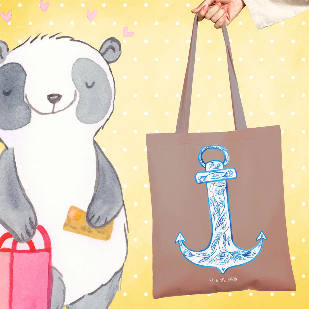 Tragetasche Anker Blau