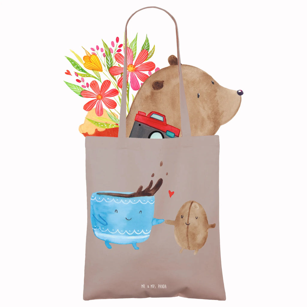 Tote bag Coffee Bean pouch, shoulder bag, cotton bag, cloth bag, shopper, bag, shopping bag, jute bag, Carrier bag, small animals, cute, funny, cute animal motives, hand drawn, small world, funny sayings, good mood, happy, gifts, gift ideas, special gifts, animal lover, card, coffee bean, happiness, pleasure, satisfaction, Coffee