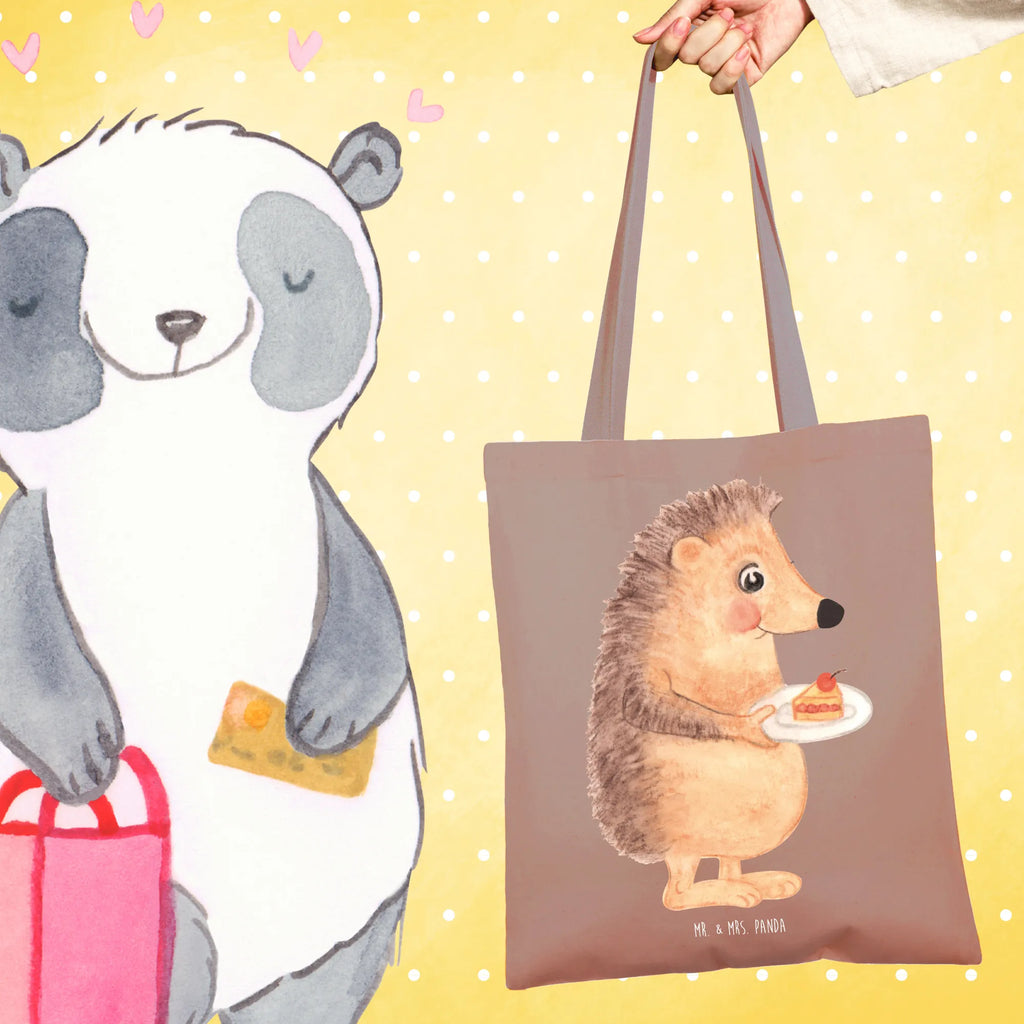 Tragetasche Igel Kuchenstück Laptoptasche, Shopper, Beutel, Jutetasche, Umhängetasche, Badetasche, Einkaufstüte, Schultertasche, Jutebeutel, Tasche, Stoffbeutel, Strandtasche, Stofftasche, Beuteltasche, Tragetasche, Einkaufstasche, Tiermotive, Gute Laune, lustige Sprüche, Tiere, Geburtstagskuchen, Backen Geschenk, Torte, Kuchen, Kuchen backen, Igel, Einladung Party, Essen Spruch