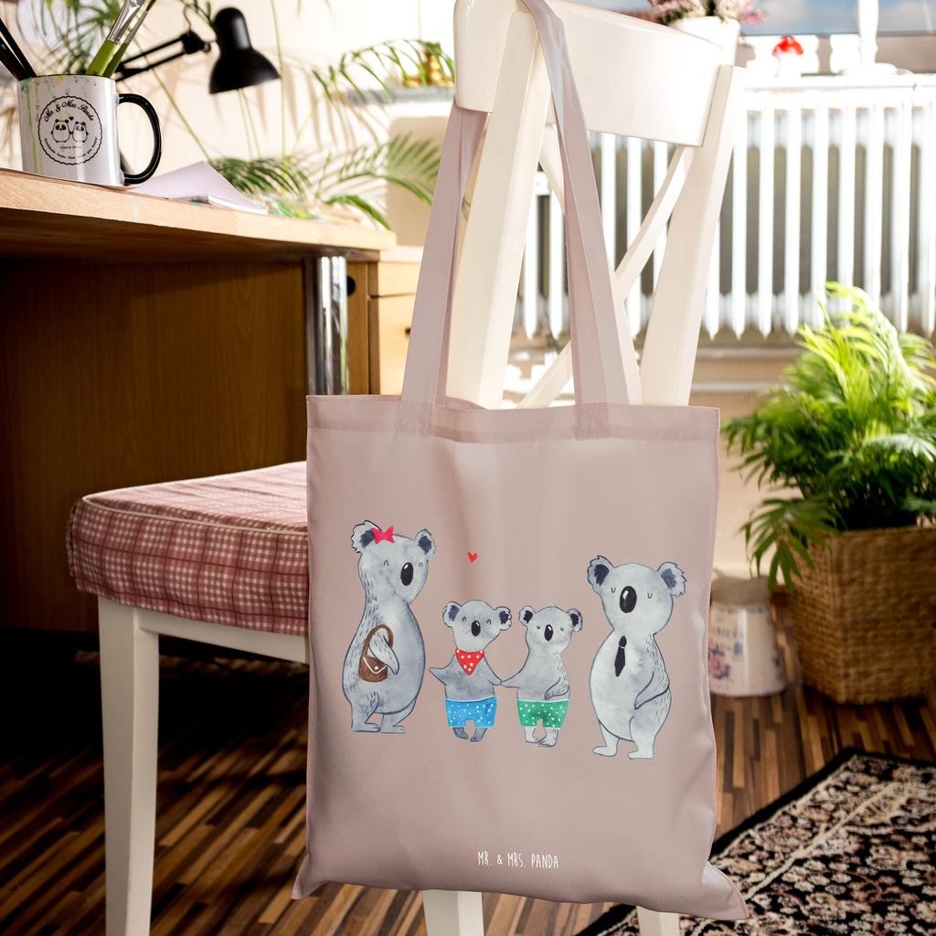 Tragetasche Koala Familie zwei Strandtasche, Laptoptasche, Einkaufstüte, Jutetasche, Schultertasche, Jutebeutel, Beutel, Tasche, Stofftasche, Shopper, Stoffbeutel, Tragetasche, Badetasche, Beuteltasche, Einkaufstasche, Umhängetasche, Familie, Vatertag, Muttertag, Bruder, Schwester, Mama, Papa, Oma, Opa, Familienleben, Koalafamilie, Lieblingsfamilie, Familienzeit, Koala, Koalabär, beste Familie