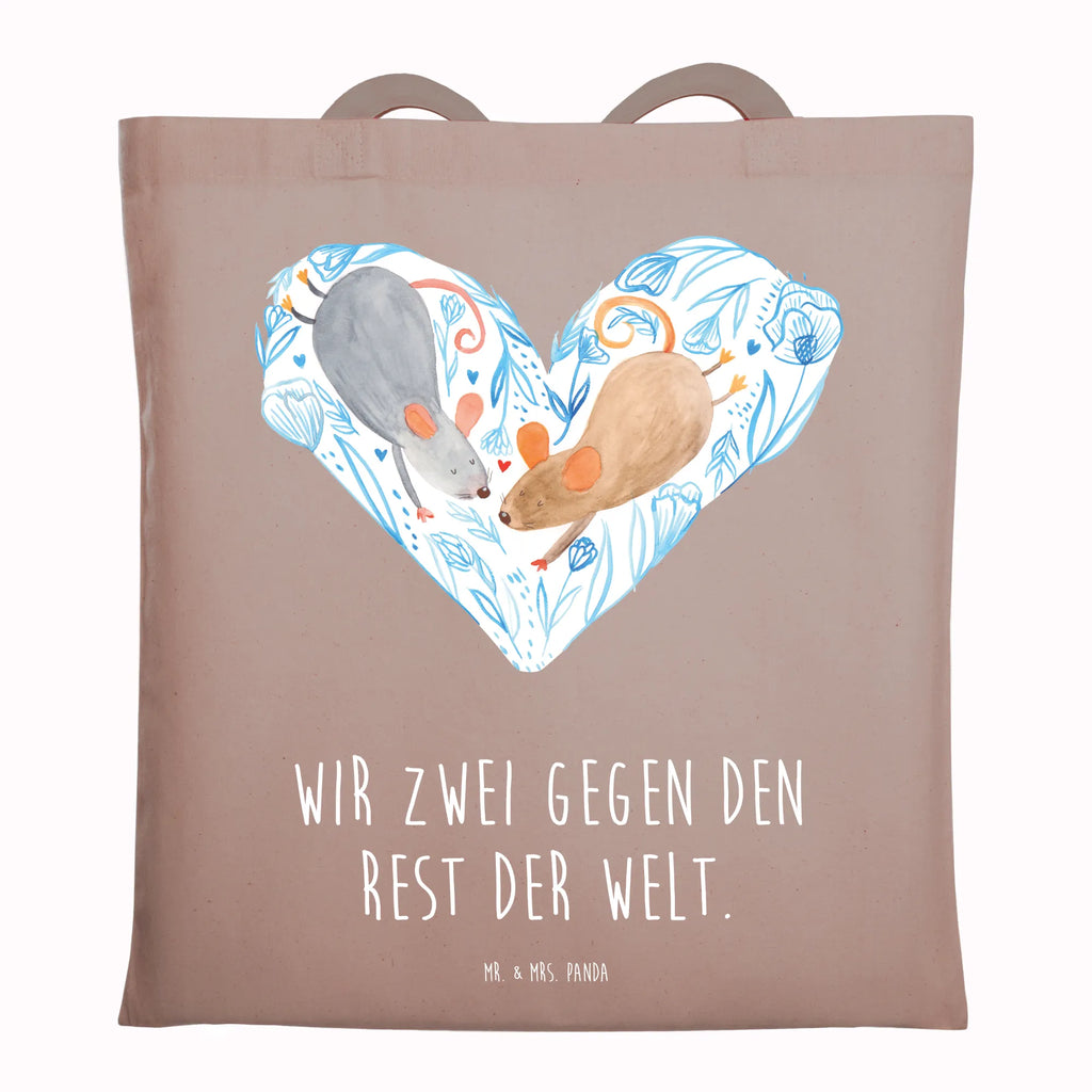 Tote bag Mice heart Strandtasche, Laptoptasche, Badetasche, Stofftasche, Jutetasche, Einkaufstasche, Shopper, Beutel, Tasche, Schultertasche, Einkaufstüte, Beuteltasche, Umhängetasche, Jutebeutel, Tragetasche, Stoffbeutel, Liebe, Partner, Freund, Freundin, Ehemann, Ehefrau, Heiraten, Verlobung, Heiratsantrag, Liebesgeschenk, Jahrestag, Hocheitstag, Hochzeit, Mäuse, Maus, Love, Geschenk für zwei, Lieblingsmensch, Liebesbotschaft, Gemeinsamkeit, Liebesbeweis