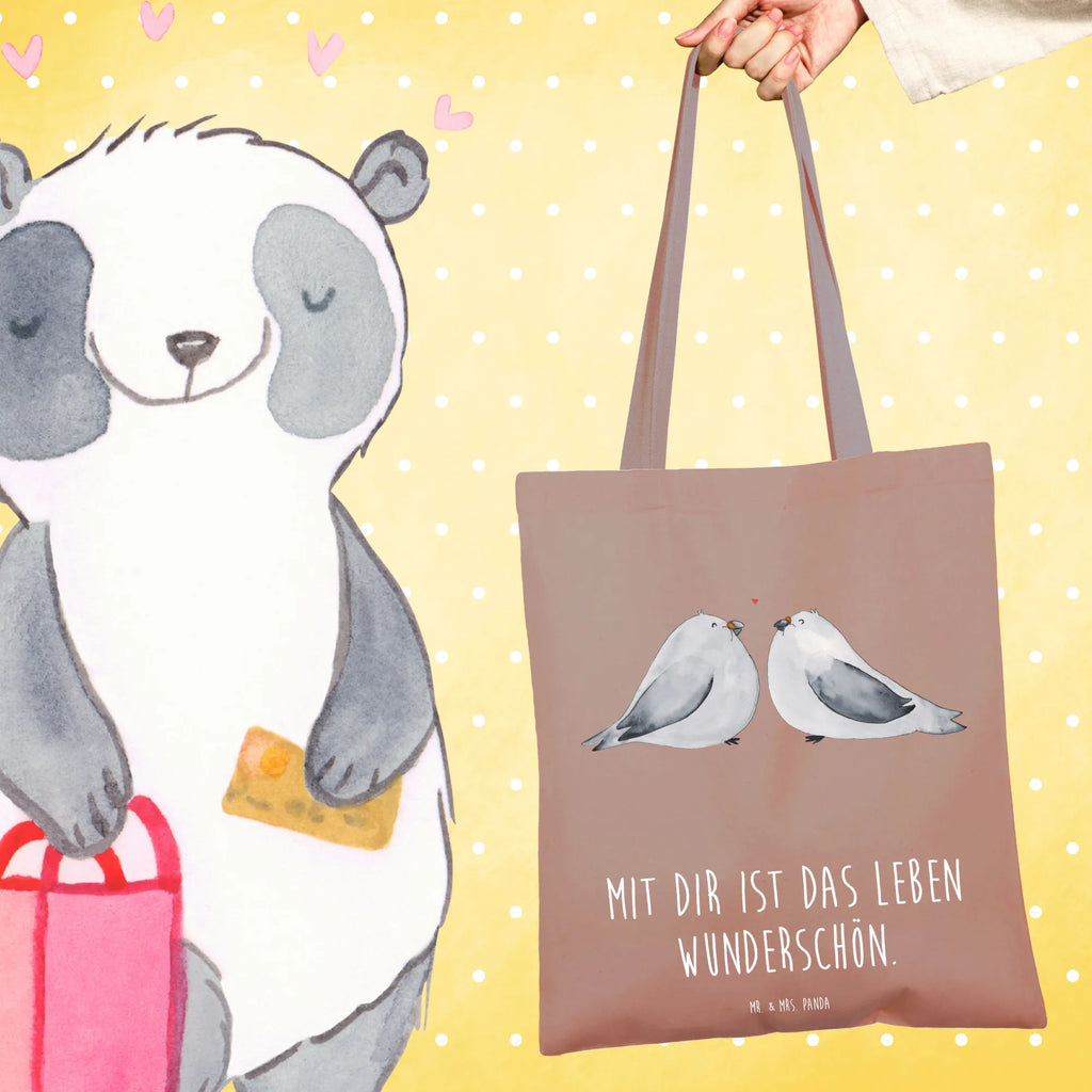 Tote bag Turtledoves in love cotton bag, jute bag, Carrier bag, shopper, bag, cloth bag, shoulder bag, shopping bag, pouch, Love, Loving, Two, Together, Marriage, Engagement, Proposal of marriage, Love gift, gift for her, gift for him, anniversary gift, Wedding anniversary, Girlfriend, Gift Girlfriend, Engaged, Turtledove, Partner, Gift Wedding, Married, Gift Friend, Doves, Turtle doves, Anniversary, Friend, Proof of love, In love