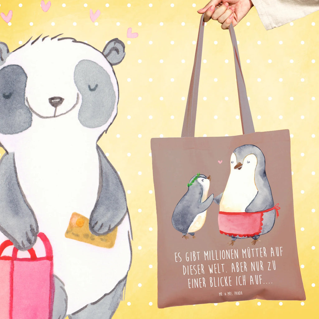 Tote bag Penguin with child bag, shoulder bag, jute bag, cotton bag, cloth bag, pouch, shopping bag, shopper, Carrier bag, Family, Father's Day, Mother's Day, brother, sister, Mom, Dad, Mother, Mummy, Mommy, Birthday, Gift
