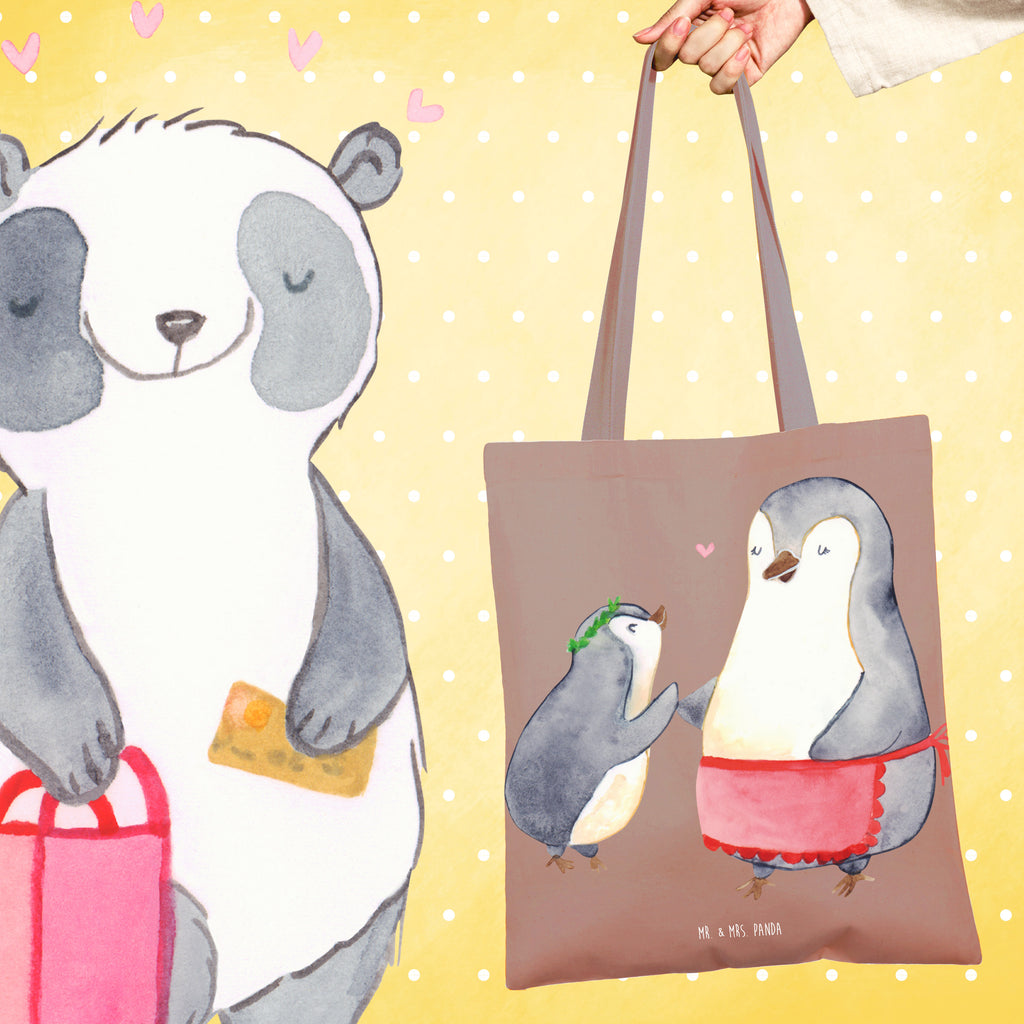 Tote bag Penguin with child bag, shoulder bag, jute bag, cotton bag, cloth bag, pouch, shopping bag, shopper, Carrier bag, Family, Father's Day, Mother's Day, brother, sister, Mom, Dad, Mother, Mummy, Mommy, Birthday, Gift