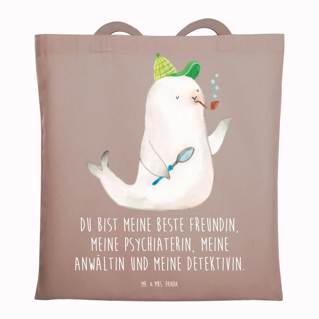 Tote bag seal sherlock