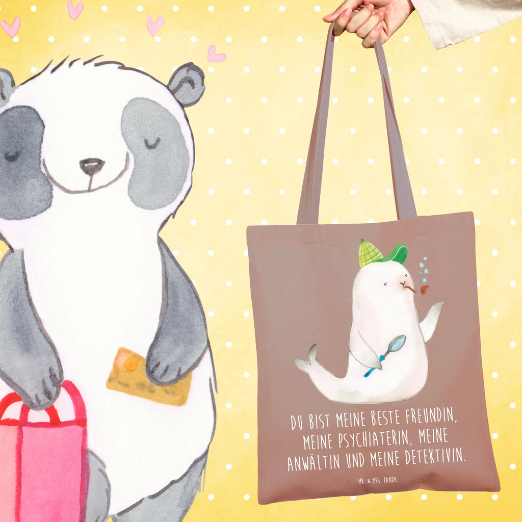 Tote bag seal sherlock