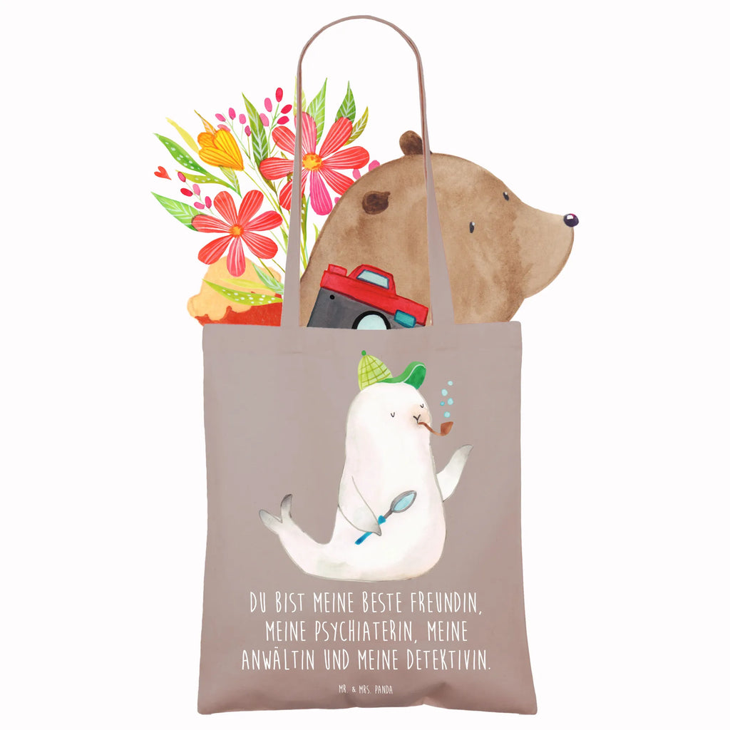 Tote bag seal sherlock