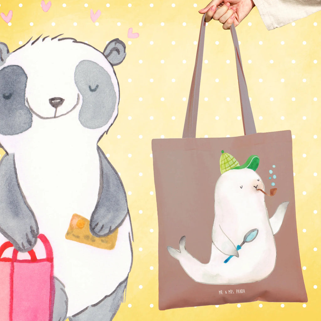 Tote bag seal sherlock