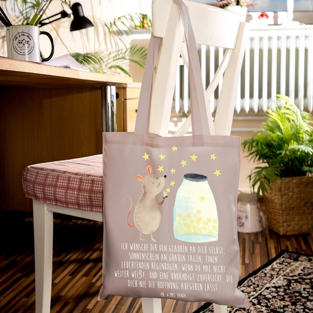 Tote bag Mouse Stars Umhängetasche, Tasche, Beuteltasche, Stoffbeutel, Jutetasche, Strandtasche, Beutel, Einkaufstüte, Shopper, Tragetasche, Laptoptasche, Jutebeutel, Stofftasche, Schultertasche, Einkaufstasche, Badetasche, Tiermotive, Gute Laune, lustige Sprüche, Tiere, Geburt, Taufgeschenk, Kind, Maus, Sterne, Taufe, erstes Kind, Kindergeburtstag, Hoffnung, Träume, Schwangerschaft, Wunsch, Geburtstag