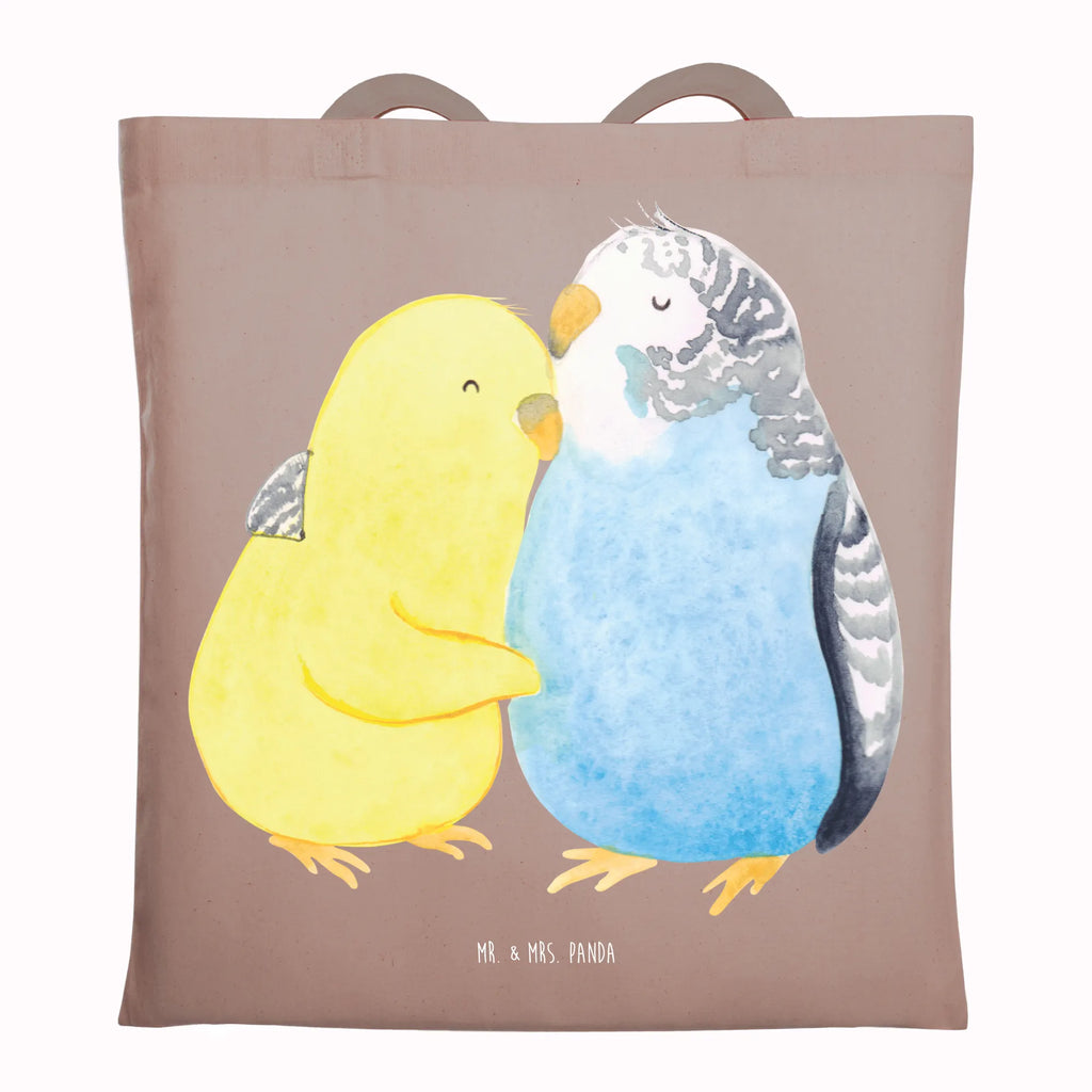 Tote bag Parakeets in love