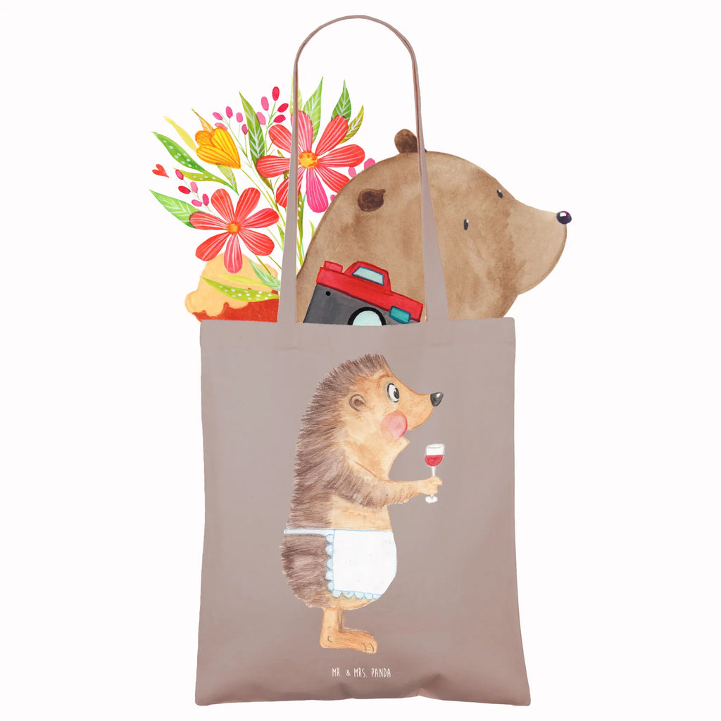 Tote bag Hedgehog wine Beuteltasche, Einkaufstüte, Umhängetasche, Strandtasche, Tragetasche, Laptoptasche, Badetasche, Stoffbeutel, Jutebeutel, Stofftasche, Shopper, Jutetasche, Tasche, Schultertasche, Einkaufstasche, Beutel, Tiermotive, Gute Laune, lustige Sprüche, Tiere, Rotwein, Wein trinken, Weißwein, Weinglas, Geschenk Weinliebhaber, Geschenk Weintrinker, Wein Deko, Igel, Wein Spruch
