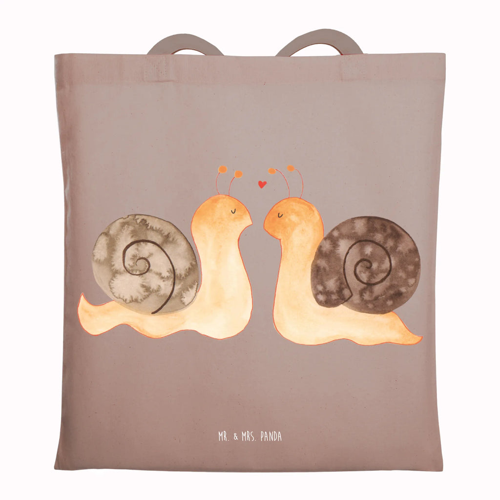Tote bag Snails in love Strandtasche, Laptoptasche, Tragetasche, Schultertasche, Tasche, Beuteltasche, Umhängetasche, Jutetasche, Einkaufstasche, Badetasche, Stofftasche, Stoffbeutel, Einkaufstüte, Shopper, Beutel, Jutebeutel, Liebe, Partner, Freund, Freundin, Ehemann, Ehefrau, Heiraten, Verlobung, Heiratsantrag, Liebesgeschenk, Jahrestag, Hocheitstag