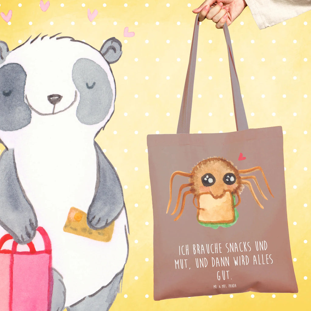 Tote bag Spider Agathe Sandwich Tasche, Laptoptasche, Einkaufstüte, Badetasche, Tragetasche, Umhängetasche, Beuteltasche, Beutel, Strandtasche, Jutetasche, Einkaufstasche, Schultertasche, Stofftasche, Shopper, Stoffbeutel, Jutebeutel, Spinne Agathe, Spinne, Agathe, Videos, Merchandise, Alles wird gut, Glück, Lebensfreude, Verfressen, Hungrig, Hunger, Mut