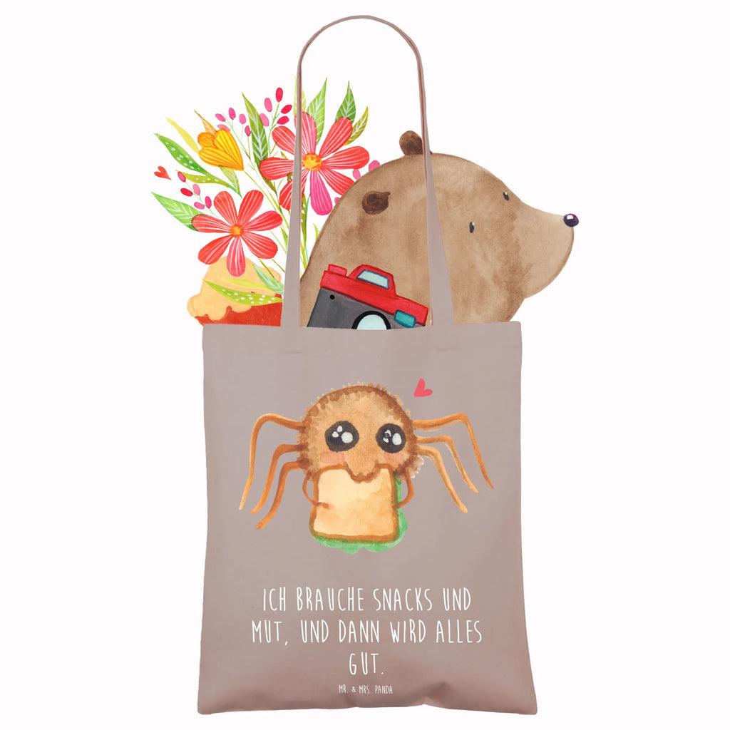 Tote bag Spider Agathe Sandwich Tasche, Laptoptasche, Einkaufstüte, Badetasche, Tragetasche, Umhängetasche, Beuteltasche, Beutel, Strandtasche, Jutetasche, Einkaufstasche, Schultertasche, Stofftasche, Shopper, Stoffbeutel, Jutebeutel, Spinne Agathe, Spinne, Agathe, Videos, Merchandise, Alles wird gut, Glück, Lebensfreude, Verfressen, Hungrig, Hunger, Mut
