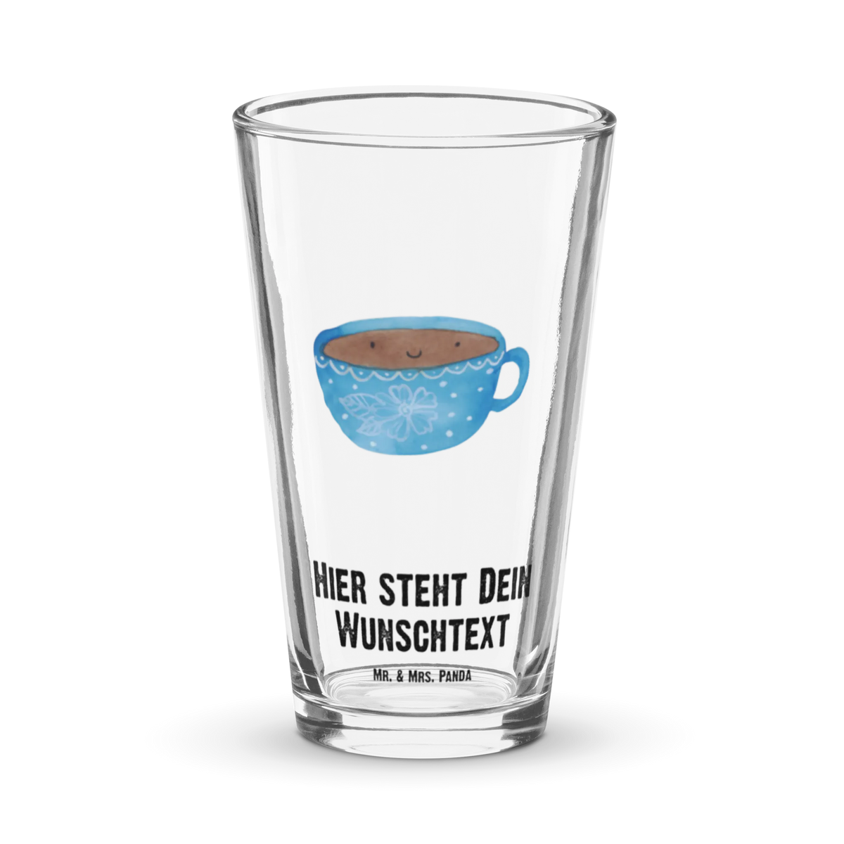 Personalized Drinking Glass Coffee Cup card, gift ideas, gifts, small animals, cute, cute animal motives, hand drawn, funny sayings, good mood, special gifts, animal lover, cup, taste, pleasure