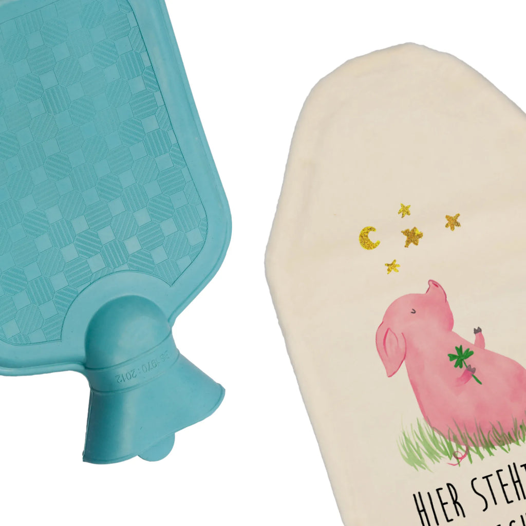 Spersonalizowany termofor świnia Szczęście Motywy zwierzęce, dobra energia, zabawne powiedzonka, zwierzęta