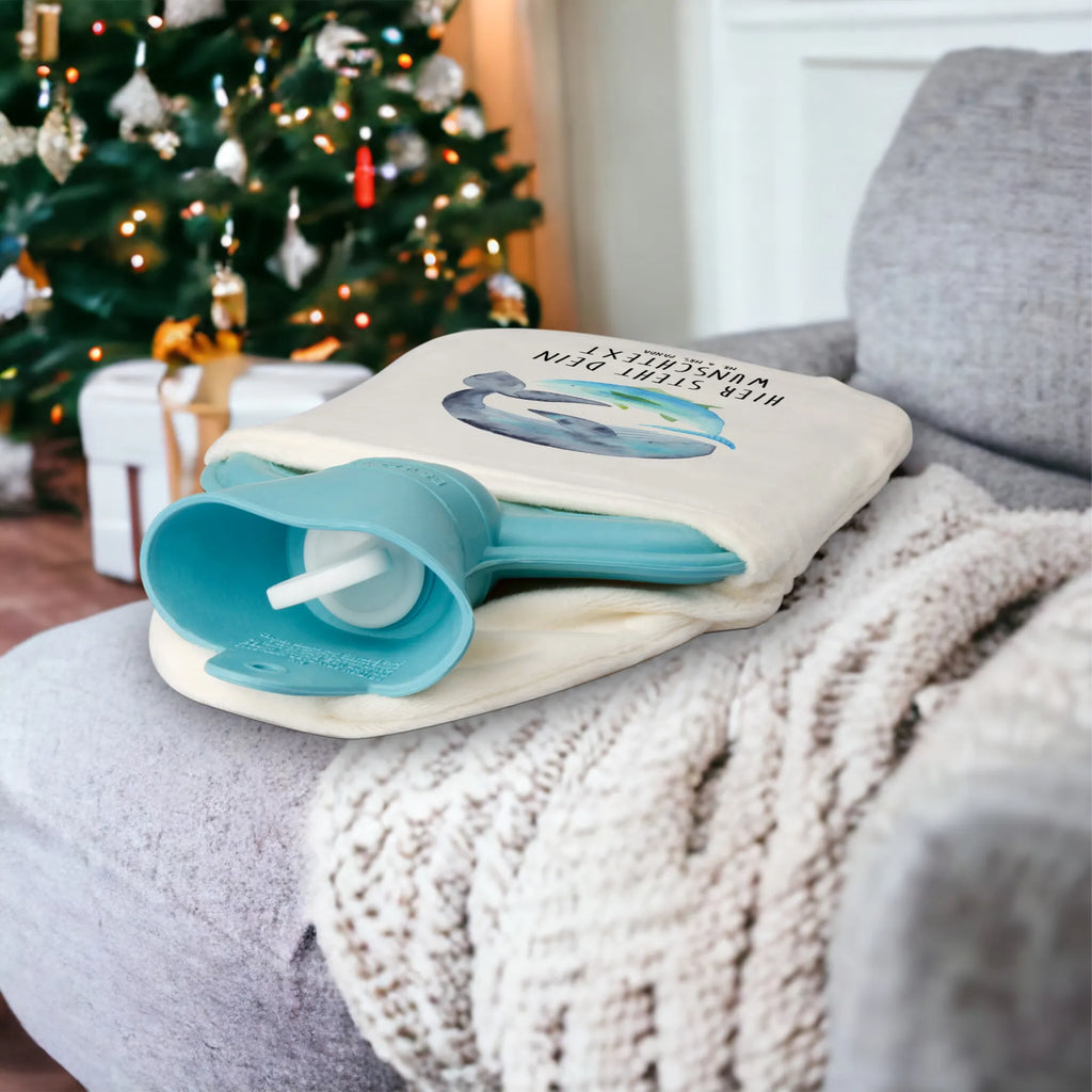 Spersonalizowany termofor wieloryb tuńczyk Motywy zwierzęce, dobra energia, zabawne powiedzonka, zwierzęta