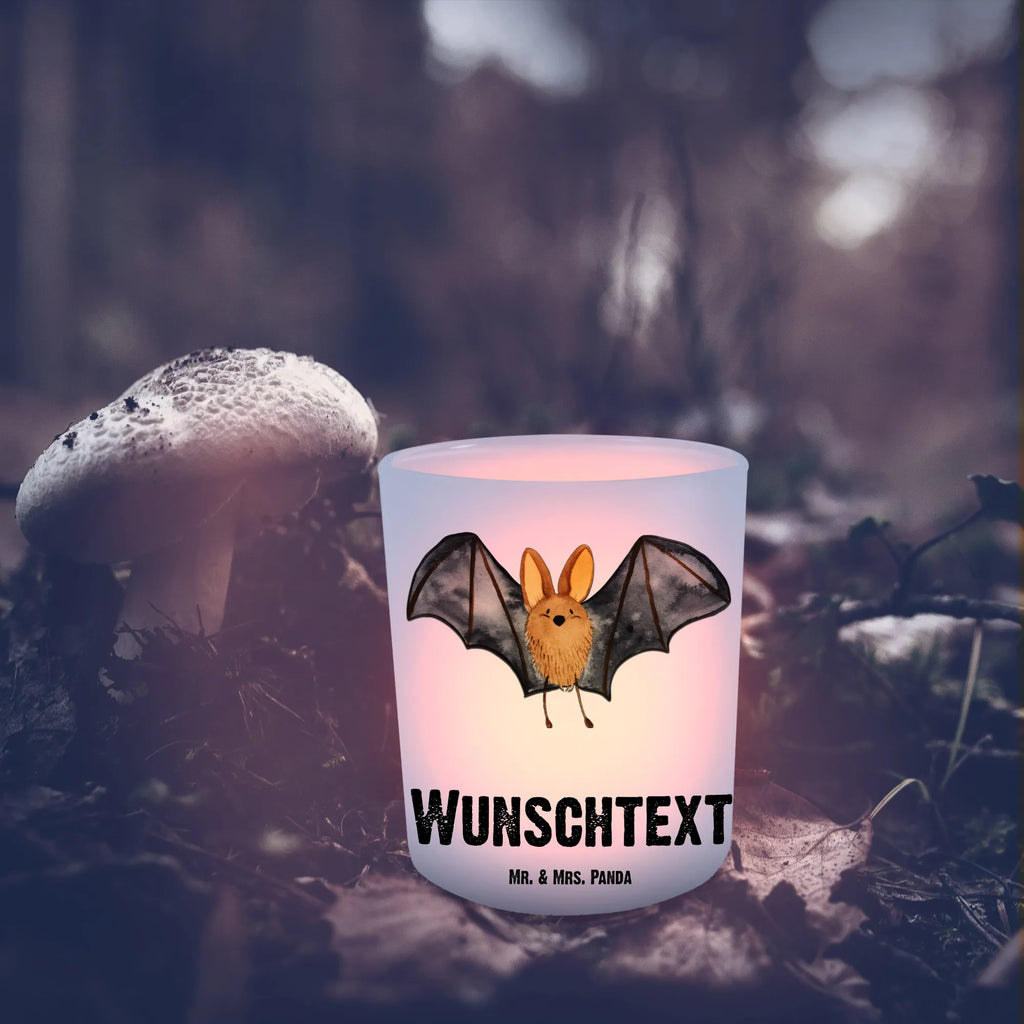 Personalised lantern bat wing small animals, cute, funny, cute animal motives, hand drawn, small world, funny sayings, good mood, happy, gifts, gift ideas, special gifts, animal lover, card