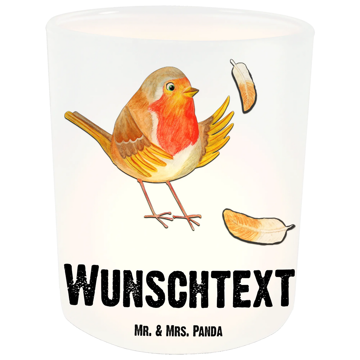 Personalised lantern robin feathers small animals, cute, funny, cute animal motives, hand drawn, small world, funny sayings, good mood, happy, gifts, gift ideas, special gifts, animal lover, card, robin, slogan courage, motivation slogans, flying, bird, What if i fall, slogan motivation, motivation pictures