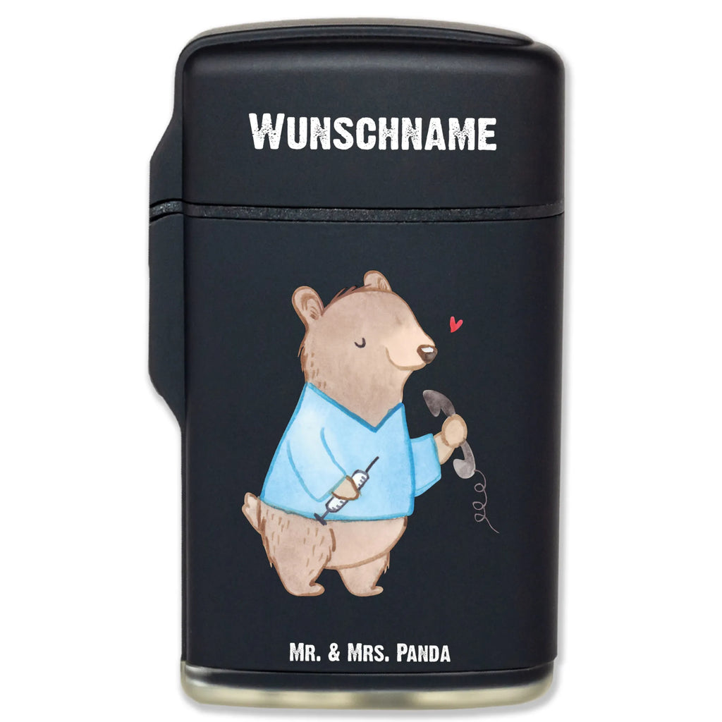 Personalised lighter Nursing Assistant heart gift, gift idea, best, farewell gift, passing exam, anniversary, retirement, promotion, job start, sayings, funny, profession