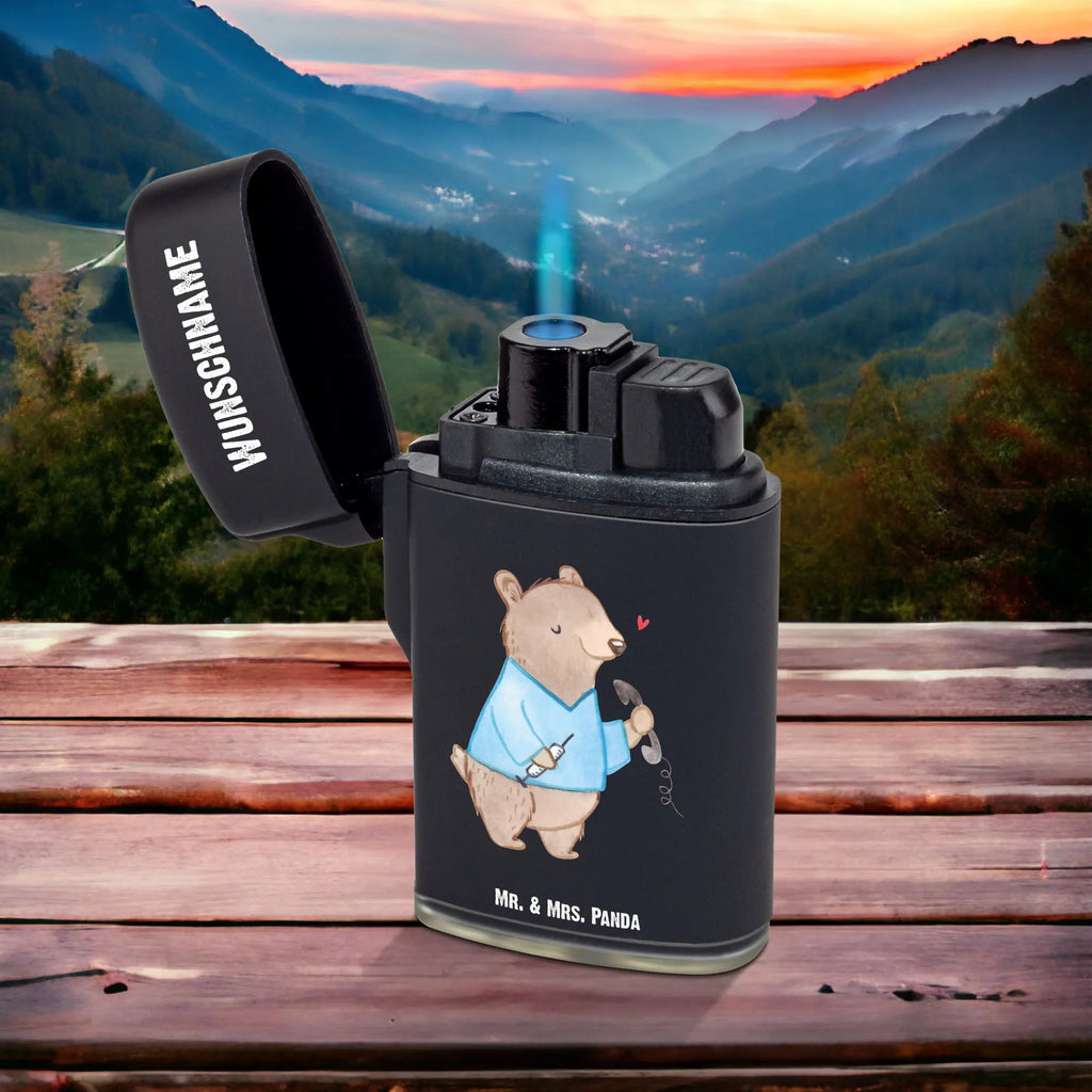 Personalised lighter Nursing Assistant heart gift, gift idea, best, farewell gift, passing exam, anniversary, retirement, promotion, job start, sayings, funny, profession