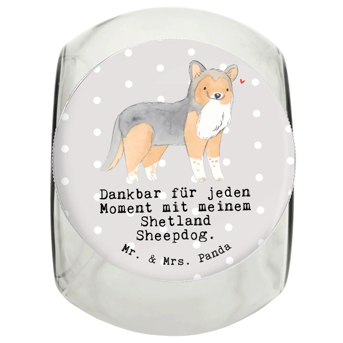 Słoik Leckerli Szetlandzki owczarek Chwila rasa psa, pies rasowy, właściciel psa, miłośnik zwierząt, szczeniak, Pies, prezent, dawanie