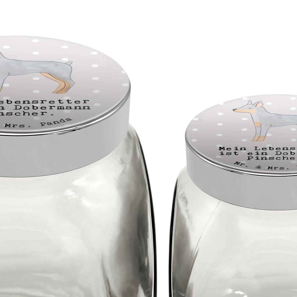Słoik Leckerli Doberman Ratujący życie Hundeleckerlies Behälter, Leckerli Glas Hund, Leckerli Glas Katze, Leckerli Glas, Leckerli Dose, Welpe, Hunderasse, Hundebesitzer, Schenken, Geschenk, Rassehund, Tierfreund, Hund, Dobermann Pinscher