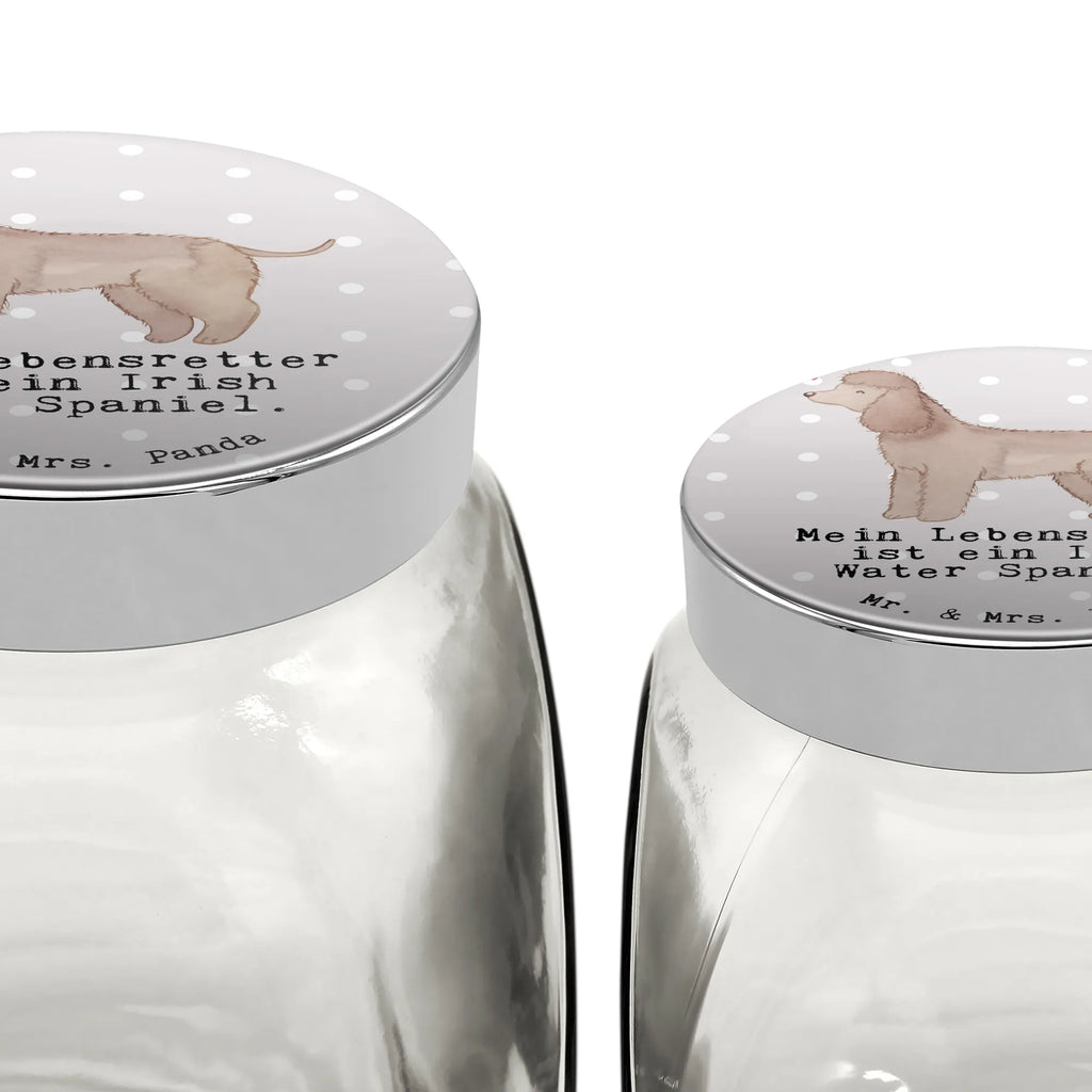 Słoik Leckerli irlandzki spaniel wodny ratownik życia Pies, rasa psa, pies rasowy, właściciel psa, prezent, miłośnik zwierząt, dawanie, szczeniak