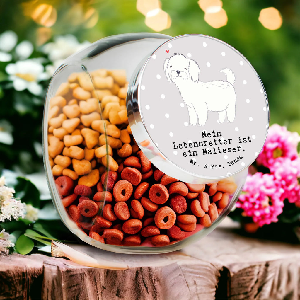 Leckerli Glas Malteser Lebensretter Leckerli Glas, Hundeleckerlies Behälter, Leckerli Glas Hund, Leckerli Dose, Leckerli Glas Katze, Welpe, Hunderasse, Hundebesitzer, Schenken, Geschenk, Rassehund, Tierfreund, Hund, Malteser